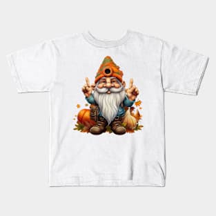 Fall Gnome #3 Kids T-Shirt